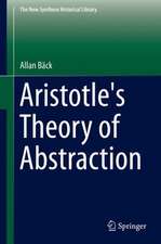 Aristotle's Theory of Abstraction