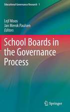 School Boards in the Governance Process