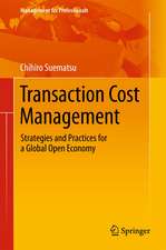 Transaction Cost Management