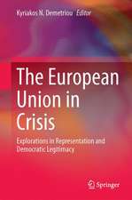 The European Union in Crisis: Explorations in Representation and Democratic Legitimacy