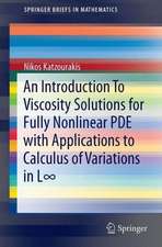 An Introduction To Viscosity Solutions for Fully Nonlinear PDE with Applications to Calculus of Variations in L∞