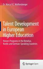 Talent Development in European Higher Education: Honors programs in the Benelux, Nordic and German-speaking countries