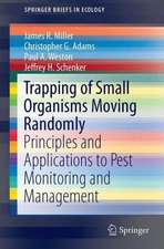 Trapping of Small Organisms Moving Randomly: Principles and Applications to Pest Monitoring and Management