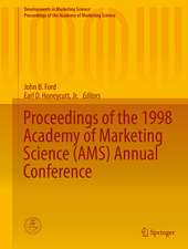 Proceedings of the 1998 Academy of Marketing Science (AMS) Annual Conference