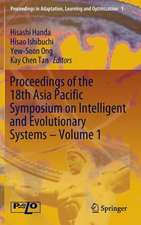 Proceedings of the 18th Asia Pacific Symposium on Intelligent and Evolutionary Systems, Volume 1