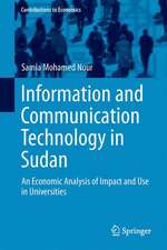 Information and Communication Technology in Sudan: An Economic Analysis of Impact and Use in Universities