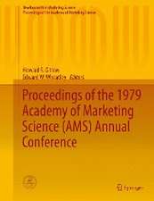 Proceedings of the 1979 Academy of Marketing Science (AMS) Annual Conference