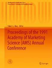 Proceedings of the 1991 Academy of Marketing Science (AMS) Annual Conference