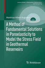 A Method of Fundamental Solutions in Poroelasticity to Model the Stress Field in Geothermal Reservoirs