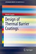 Design of Thermal Barrier Coatings: A Modelling Approach