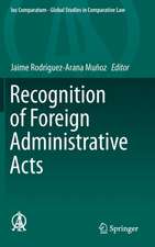 Recognition of Foreign Administrative Acts