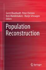 Population Reconstruction