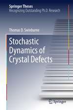 Stochastic Dynamics of Crystal Defects