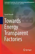 Towards Energy Transparent Factories