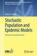 Stochastic Population and Epidemic Models