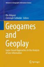 Geogames and Geoplay: Game-based Approaches to the Analysis of Geo-Information