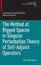 The Method of Rigged Spaces in Singular Perturbation Theory of Self-Adjoint Operators