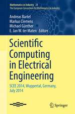 Scientific Computing in Electrical Engineering: SCEE 2014, Wuppertal, Germany, July 2014