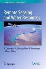 Remote Sensing and Water Resources