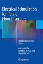 Electrical Stimulation for Pelvic Floor Disorders