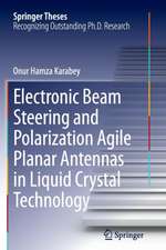 Electronic Beam Steering and Polarization Agile Planar Antennas in Liquid Crystal Technology