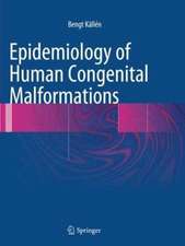 Epidemiology of Human Congenital Malformations