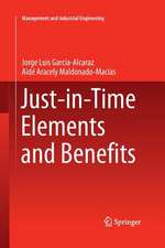 Just-in-Time Elements and Benefits