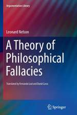 A Theory of Philosophical Fallacies