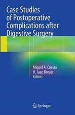 Case Studies of Postoperative Complications after Digestive Surgery