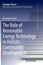 The Role of Renewable Energy Technology in Holistic Community Development