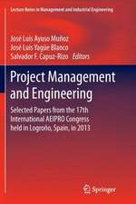 Project Management and Engineering