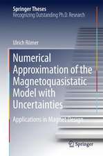 Numerical Approximation of the Magnetoquasistatic Model with Uncertainties: Applications in Magnet Design