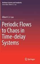 Periodic Flows to Chaos in Time-delay Systems