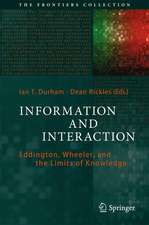 Information and Interaction: Eddington, Wheeler, and the Limits of Knowledge