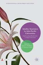 Quality Assurance in Asia-Pacific Universities: Implementing Massification in Higher Education