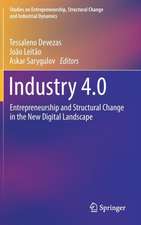 Industry 4.0: Entrepreneurship and Structural Change in the New Digital Landscape