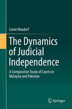 The Dynamics of Judicial Independence: A Comparative Study of Courts in Malaysia and Pakistan