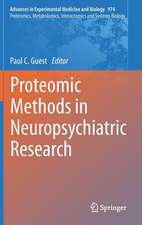 Proteomic Methods in Neuropsychiatric Research