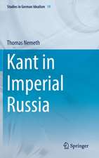 Kant in Imperial Russia