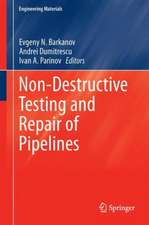 Non-destructive Testing and Repair of Pipelines