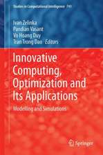 Innovative Computing, Optimization and Its Applications: Modelling and Simulations