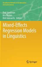 Mixed-Effects Regression Models in Linguistics