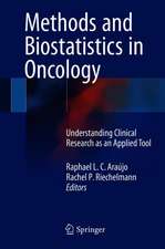 Methods and Biostatistics in Oncology