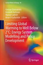 Limiting Global Warming to Well Below 2 °C: Energy System Modelling and Policy Development