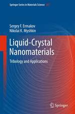 Liquid-Crystal Nanomaterials: Tribology and Applications