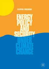 Energy Policy and Security under Climate Change