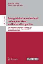 Energy Minimization Methods in Computer Vision and Pattern Recognition: 11th International Conference, EMMCVPR 2017, Venice, Italy, October 30 – November 1, 2017, Revised Selected Papers