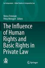 The Influence of Human Rights and Basic Rights in Private Law