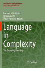 Language in Complexity