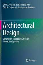 Architectural Design: Conception and Specification of Interactive Systems